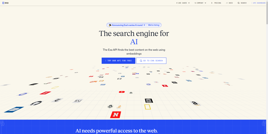 Exa.ai:人工智能搜索引擎