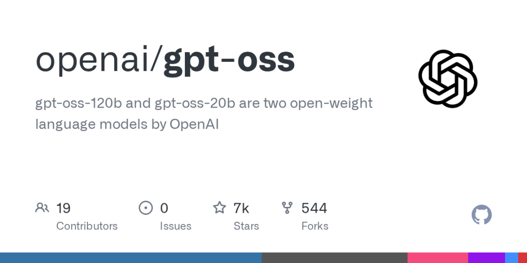 GitHub - openai/gpt-oss: gpt-oss-120b and gpt-oss-20b are two open-weight  language models by OpenAI