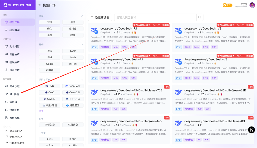 申请API-KEY，通过接口使用DeepSeek服务 配图 7