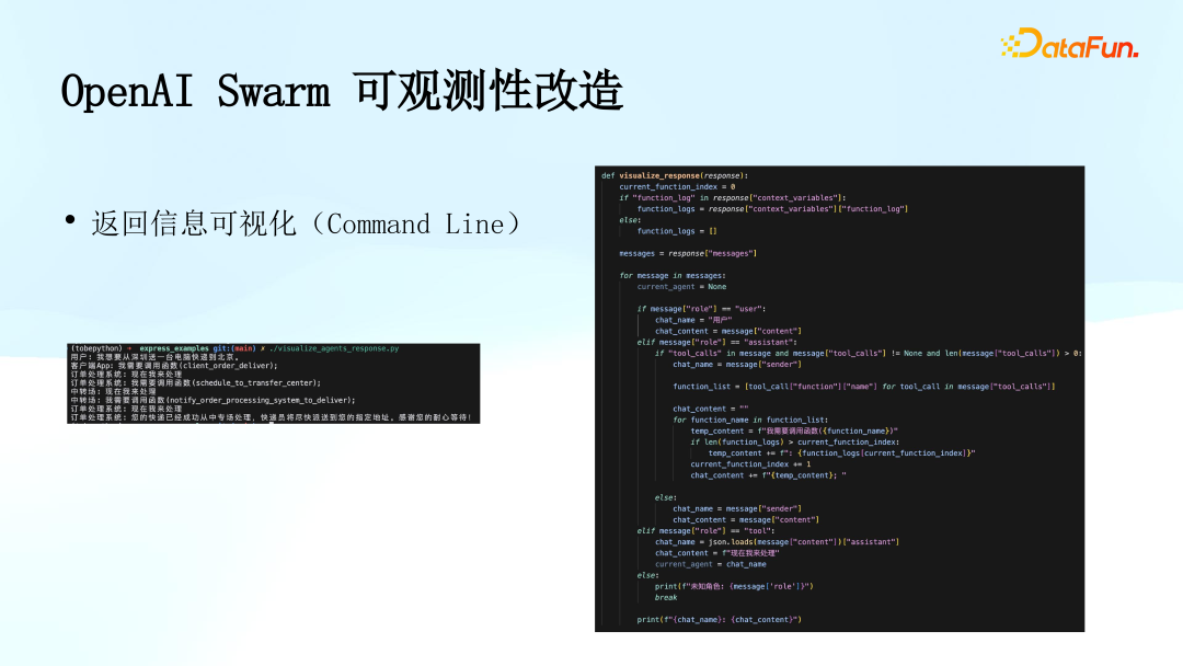 顺丰科技：多智能体系统（OpenAI Swarm）的可观测性研究与实践 配图 18