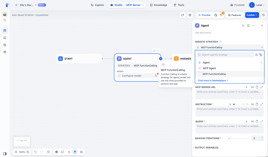 Dify MCP 插件指南：一键连接 Zapier，轻松调用 7000+ App 工具 配图 12