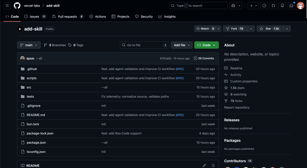发现了 4 个好玩 SKills，已经在 GitHub 上开源了。 配图 9
