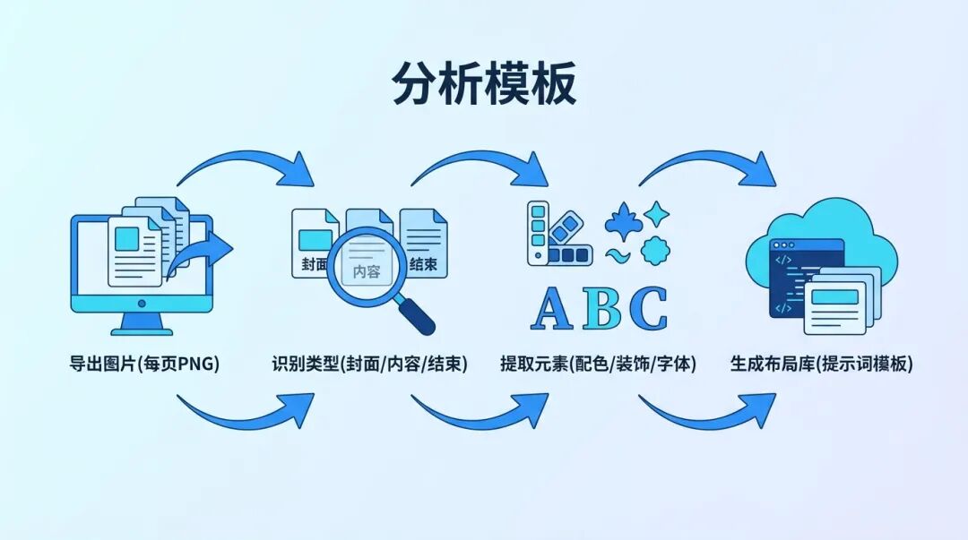 分析模板流程