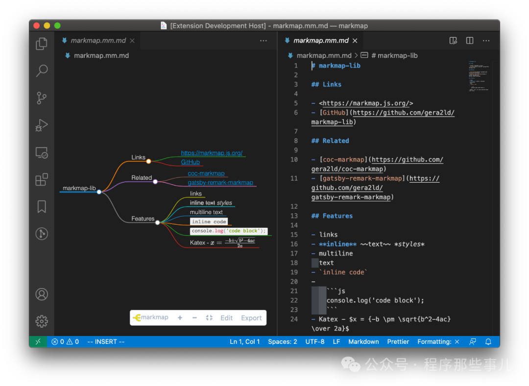 用 Markdown 写思维导图？Markmap 让你的想法“动”起来！ 配图 4