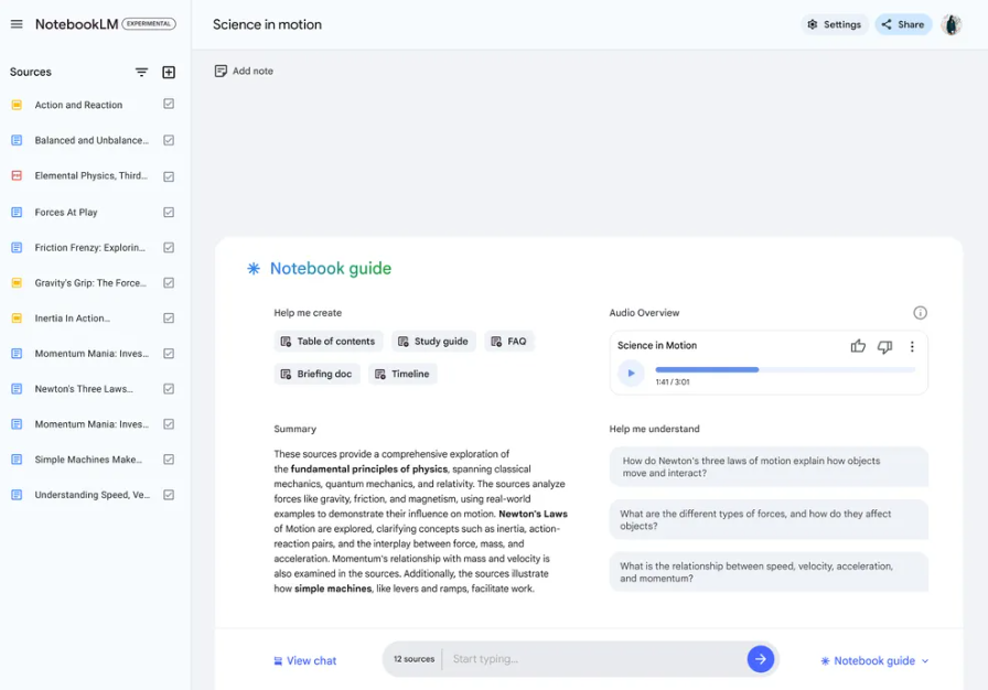 读懂NotebookLM，或许能治愈AI应用缺失症 配图 9