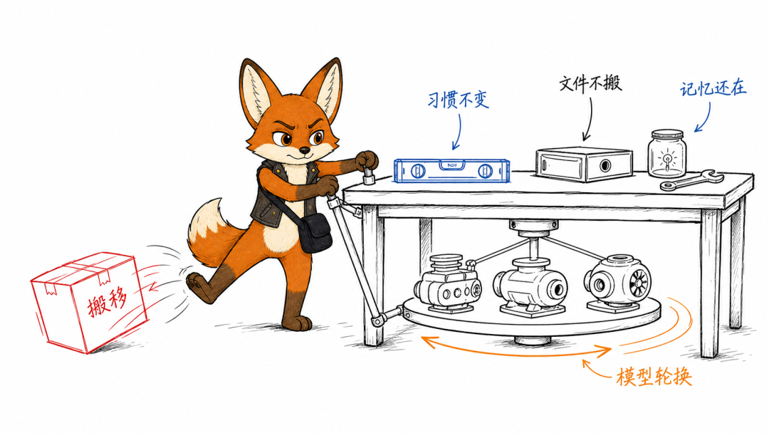 assets/deepseek-harness-workbuddy-illustrations/03-stable-workbench.png