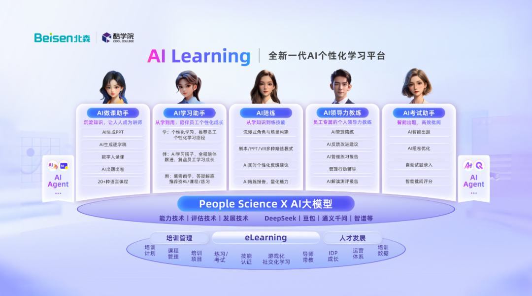 北森酷学院正式发布新一代AI Learning平台，企业学习开启Agents时代！ 配图 3
