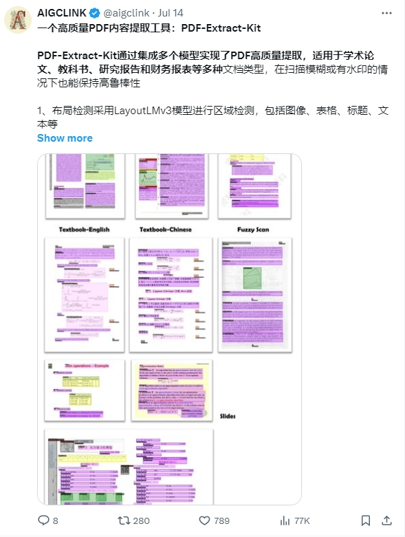 登顶GitHub Trending，开源工具MinerU助力复杂PDF高效解析提取 配图 4