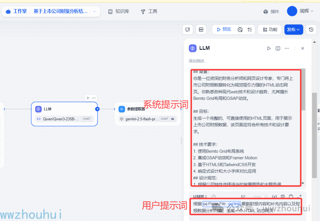 dify案例分享-探秘：AI 怎样颠覆财报分析，打造酷炫 HTML 可视化 配图 19