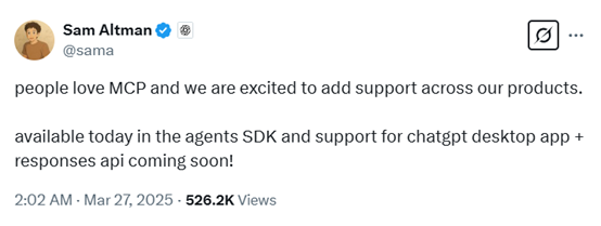 Agent重大突破！OpenAI智能体支持MCP，已开源 配图 2