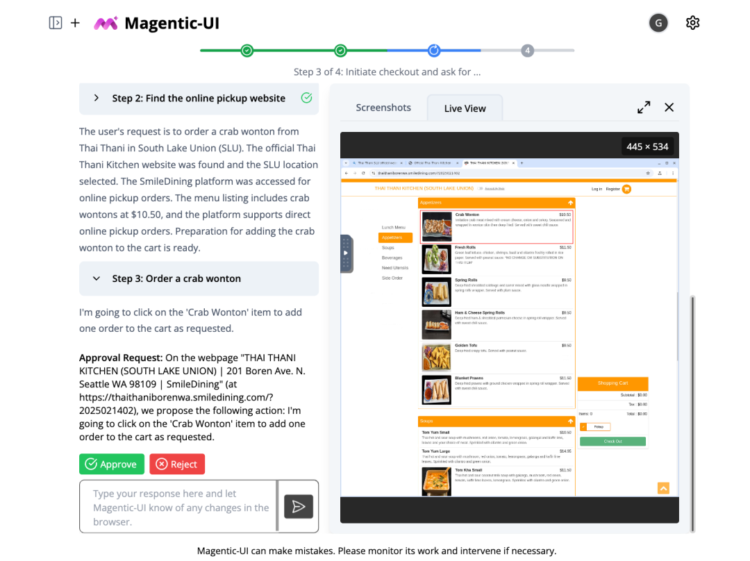 微软开源Web Agent项目：Magentic-UI！让 AI 成为真正“可控、协同、透明”的网页执行助手！ 配图 2