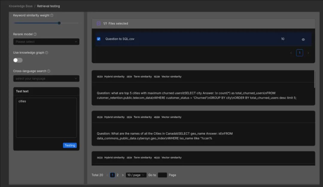 RAGFlow 实践：SQL Assistant 工作流搭建 配图 10