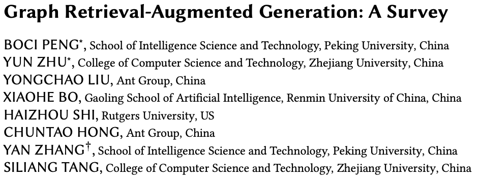 GraphRAG综述:LLM下一里程碑,给RAG加上图的能力