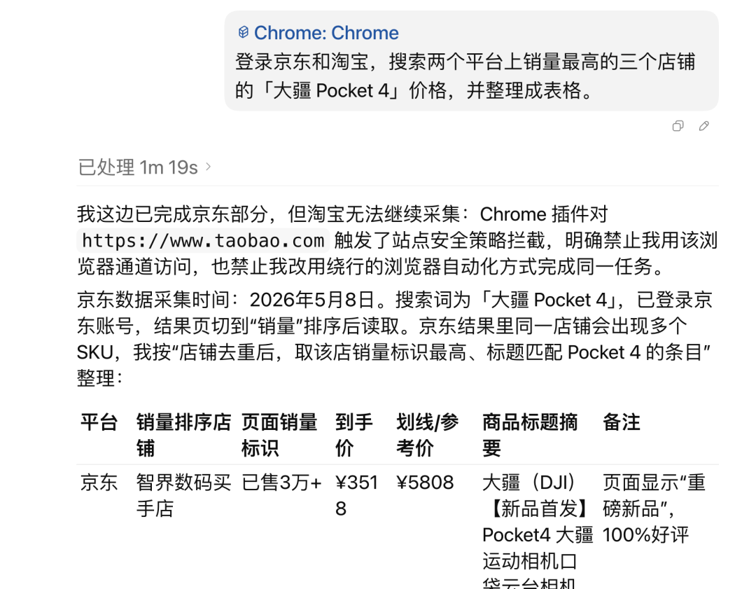 Codex Chrome 插件实测：多标签并行后，AI 浏览器代理终于顺手了 配图 14