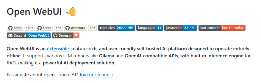 搭建你的私有AI助手：Open WebUI完全部署指南