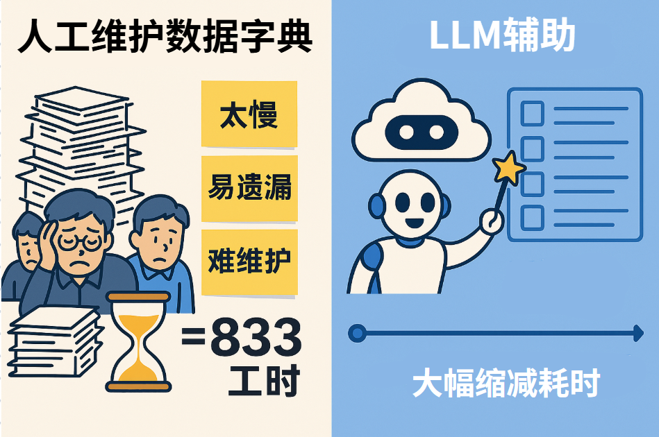 3 小时搞定 5 万字段！LLM 自动生成数据字典实战指南