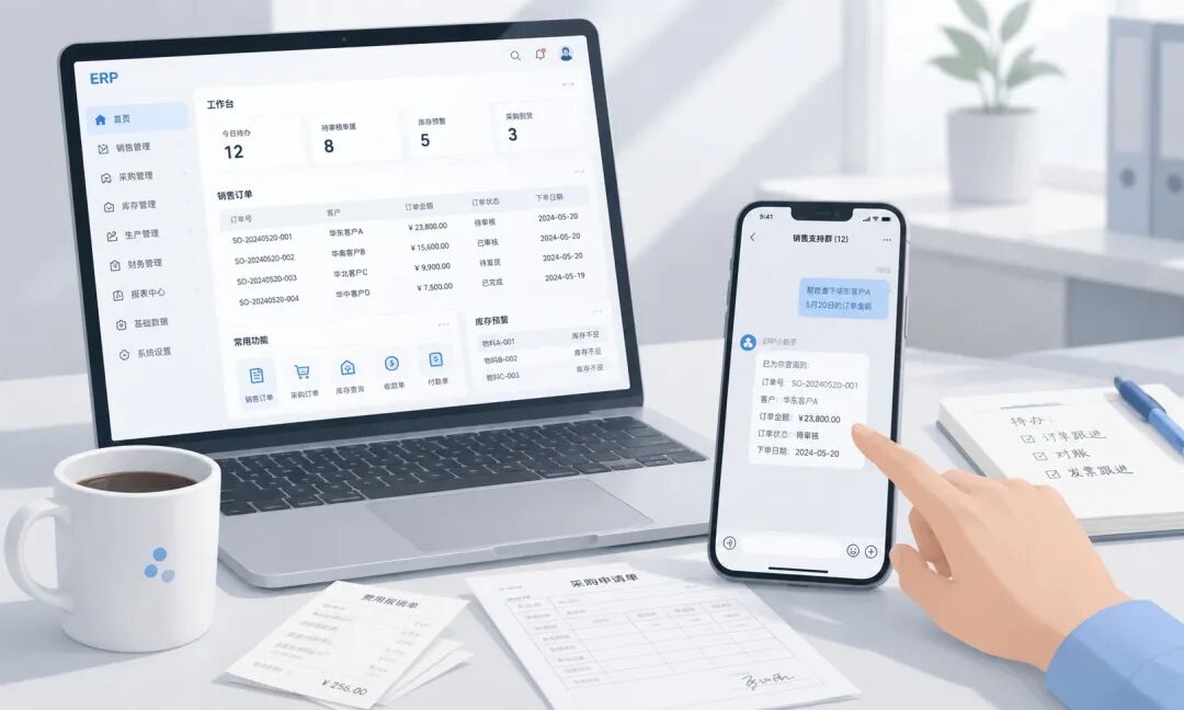 腾讯不碰ERP，WorkBuddy凭什么打通金蝶用友？ 配图 2