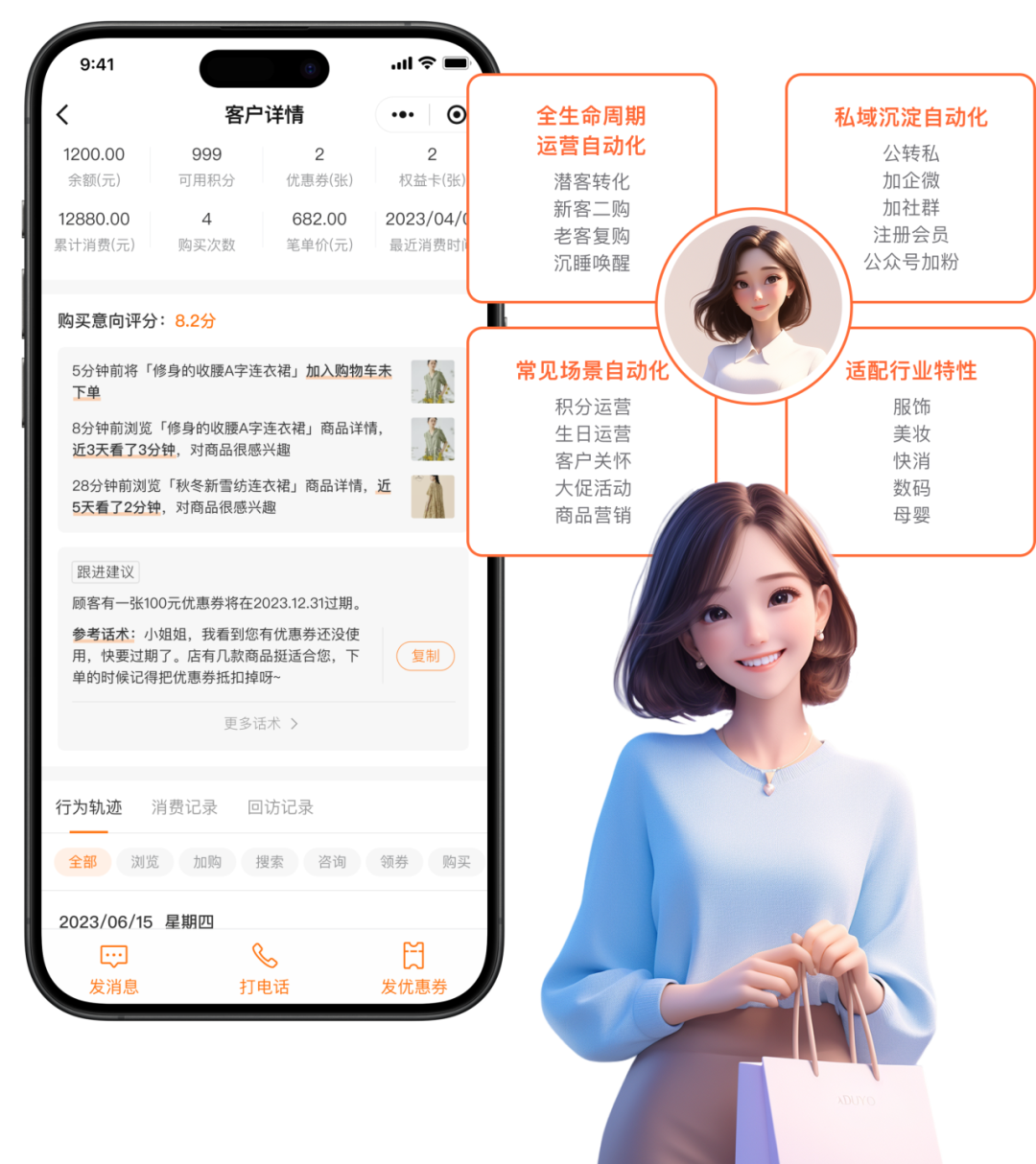 用AI做自动化生日关怀营销，这个商家每月多赚30万。 配图 15