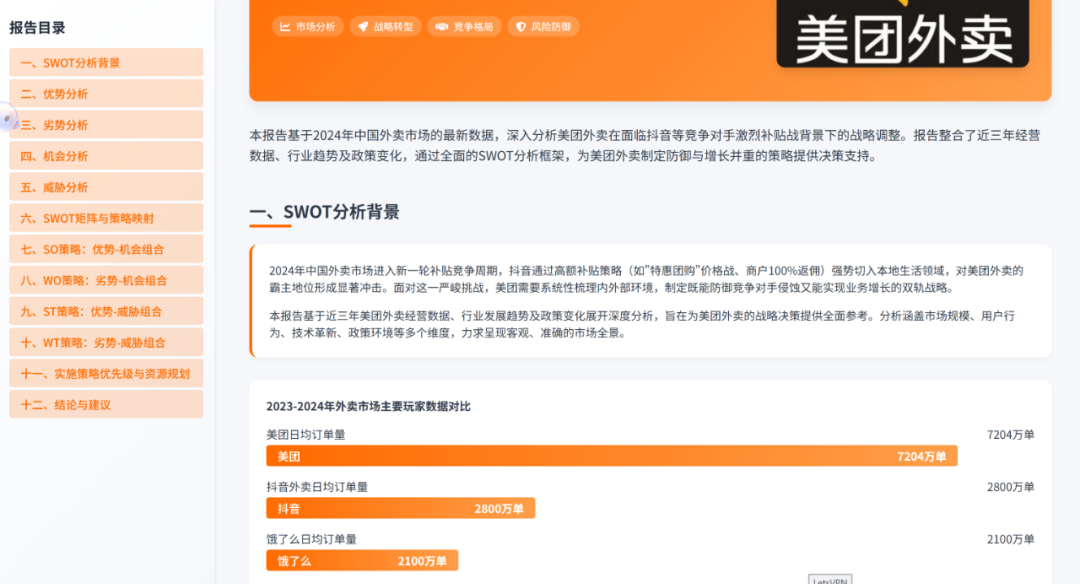 秘塔AI改版上新，做专业级SWOT分析有点好用！ 配图 14