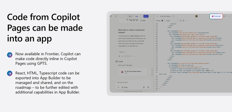 M365 Copilot :App Builder 它不仅是单次代码生成 配图 4