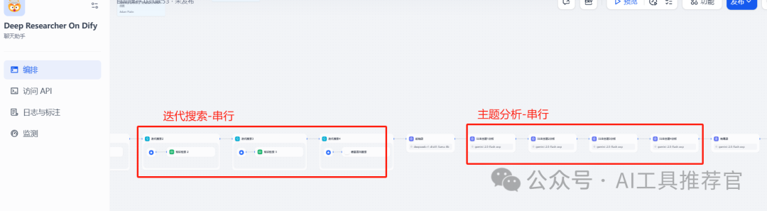 Dify 开源DeepResearch工作流实现本地和Web混合搜索并探索工作流图的正确解析方法（一） 配图 10