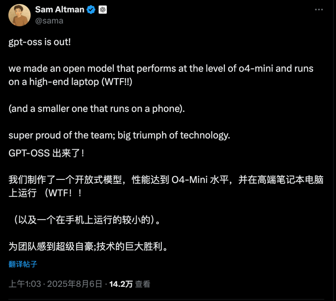 终于！OpenAI 开源了2款模型：gpt-oss-120b 和 gpt-oss-20b 配图 3