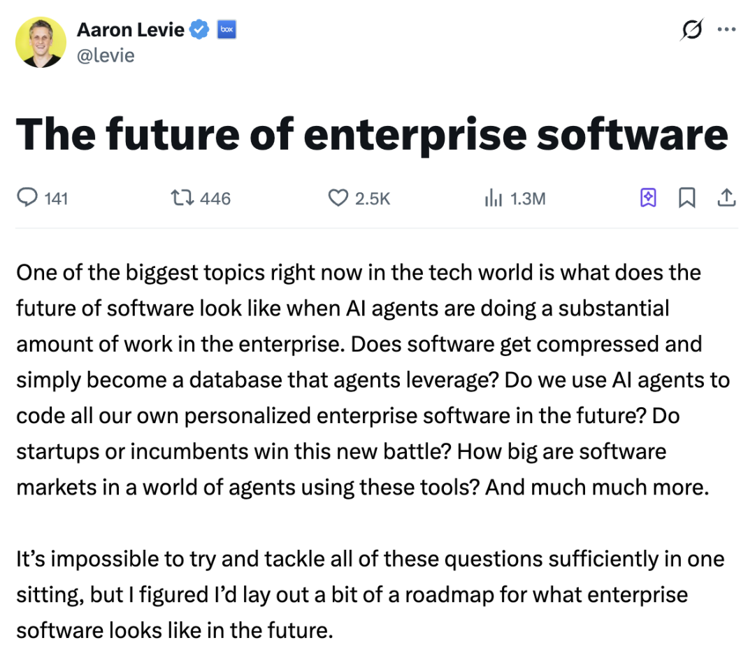 专访 Box CEO：当软件开始 Headless，谁会成为 Agent 的默认入口？ 配图 9