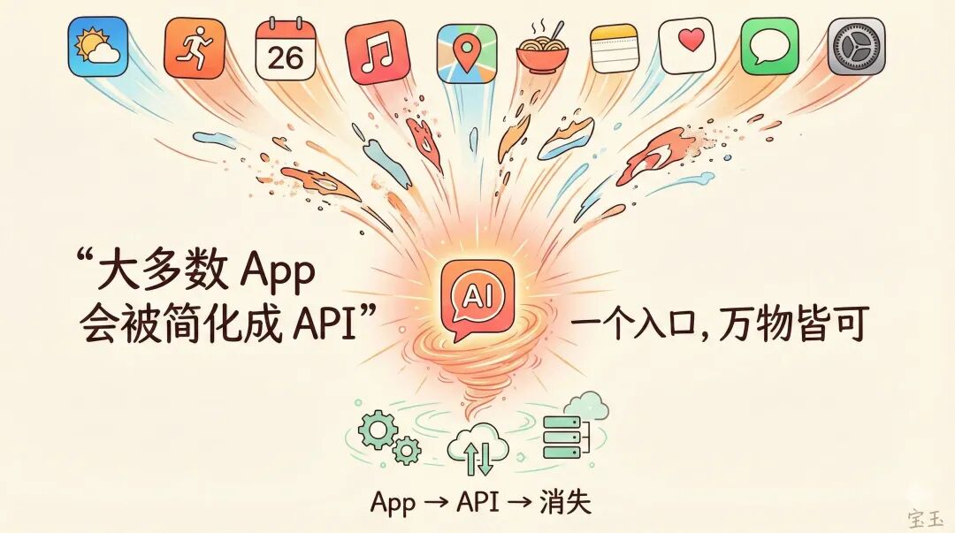 App 消亡论：大多数 App 会被简化成 API