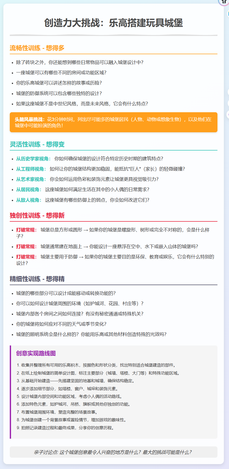 一个提示词全面性的培养孩子 AI 时代的创造力 配图 4