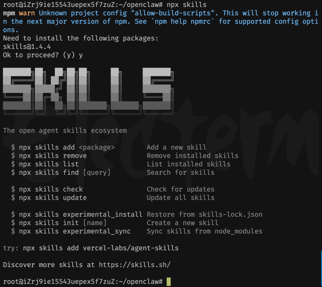 如何查询skills