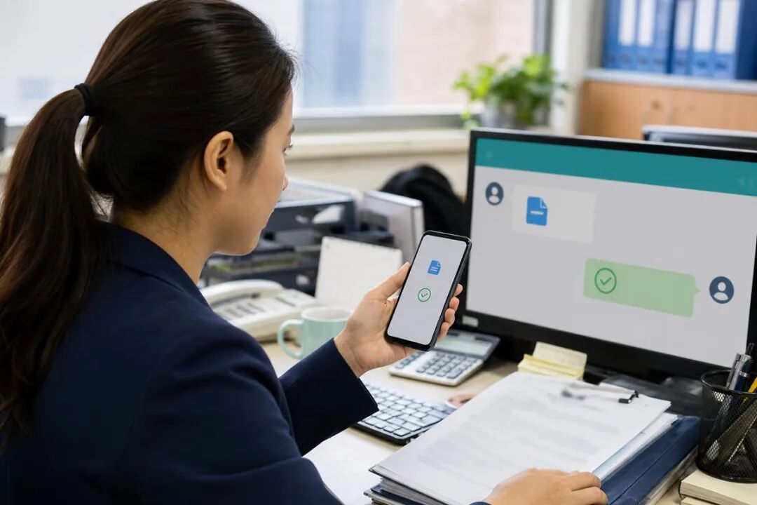 合同发到企业微信，就能自动归档？我们把“小事”做成了业务闭环 配图 2