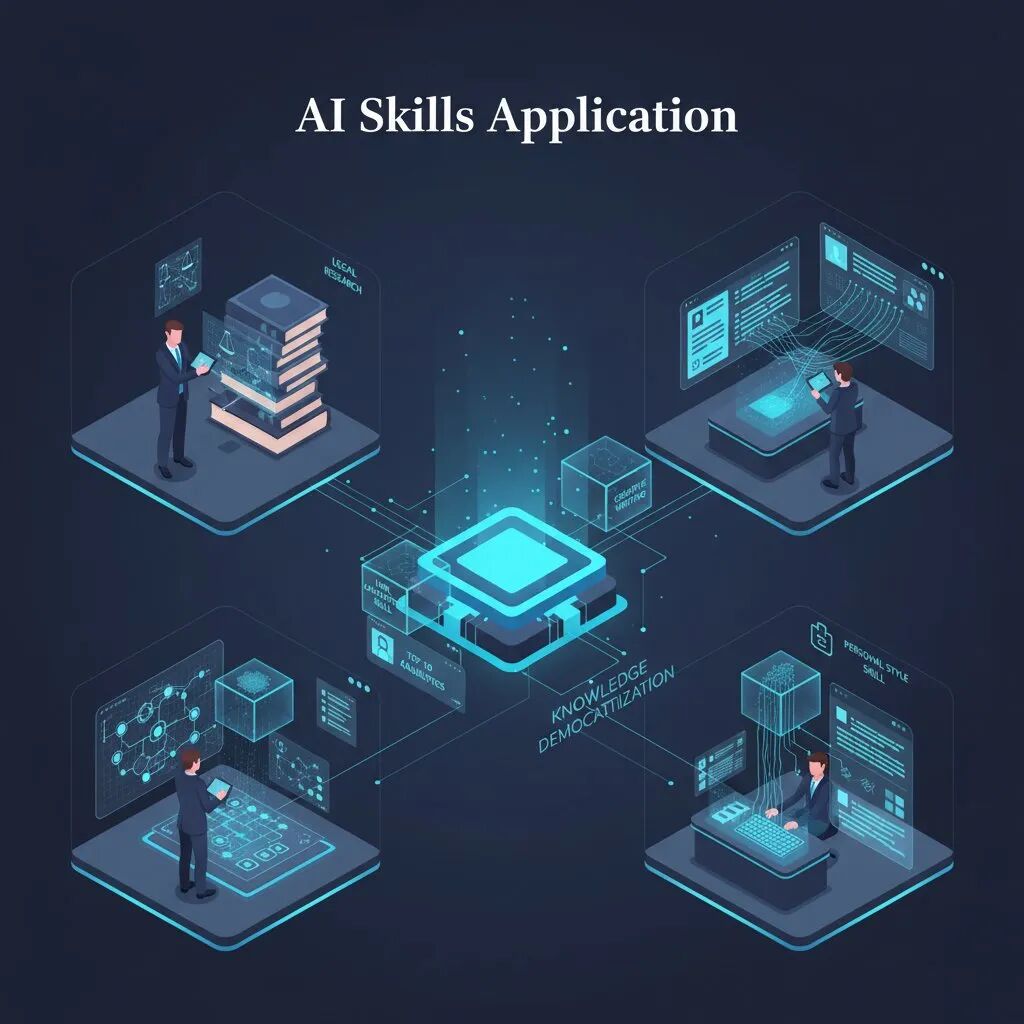 图片：Skills 应用场景示意图