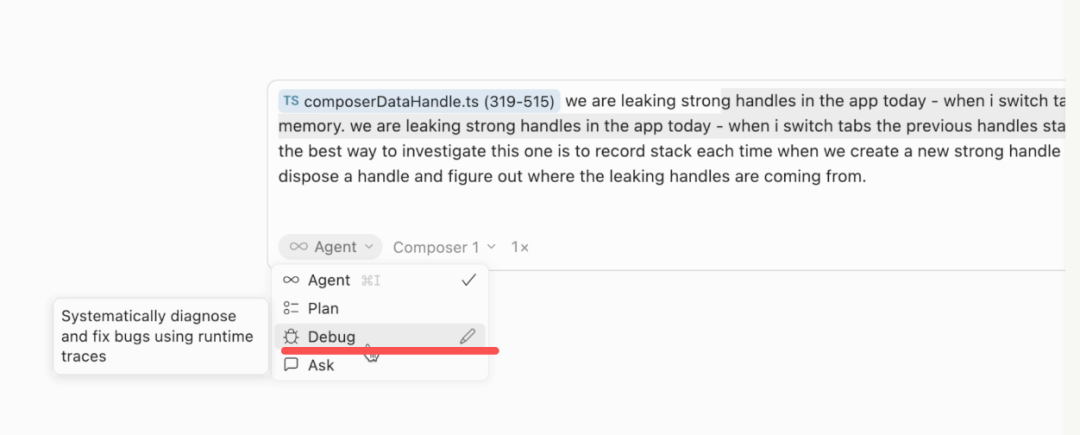 Cursor 2.2 炸裂发布：首创 Debug 模式，专治各种“疑难杂症”！ 配图 2
