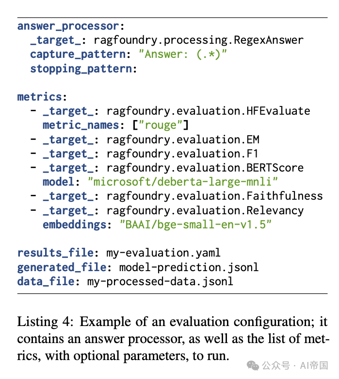 RAG Foundry：一个用于增强大语言模型以实现检索增强生成的框架 配图 6