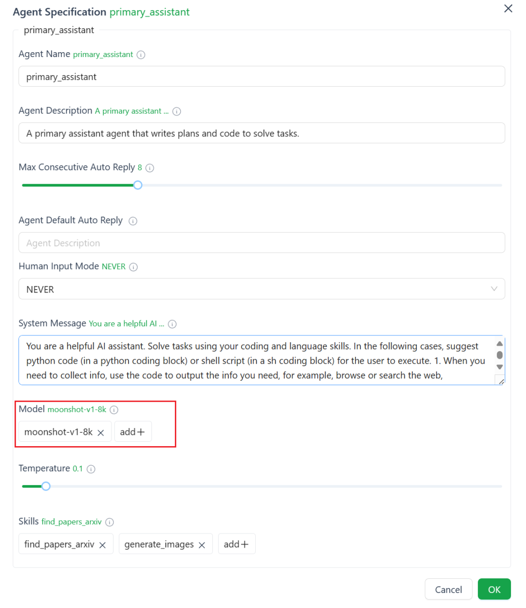 AutoGenStudio：AutoGen与Kimi API使用指南，开启多Agent下一代LLM智能应用 配图 5