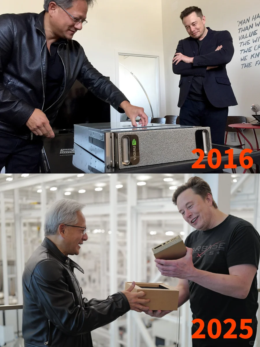 时隔 9 年，黄仁勋再次给马斯克送货上门，跳票大半年的 AI 个人超算终于来了 配图 2