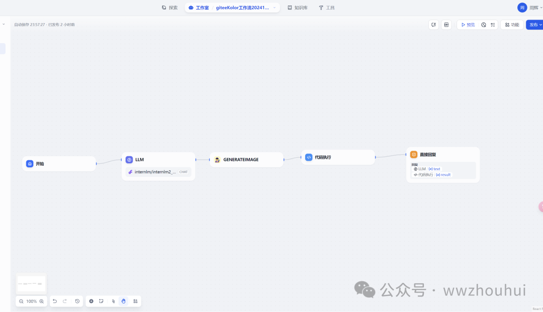 Gitee AI加dify整合微信实现文生图案例分享 配图 27