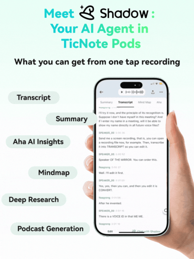出门问问发布全球首款4G AI录音耳机TicNote Pods，迈向“独立AI终端” 配图 4