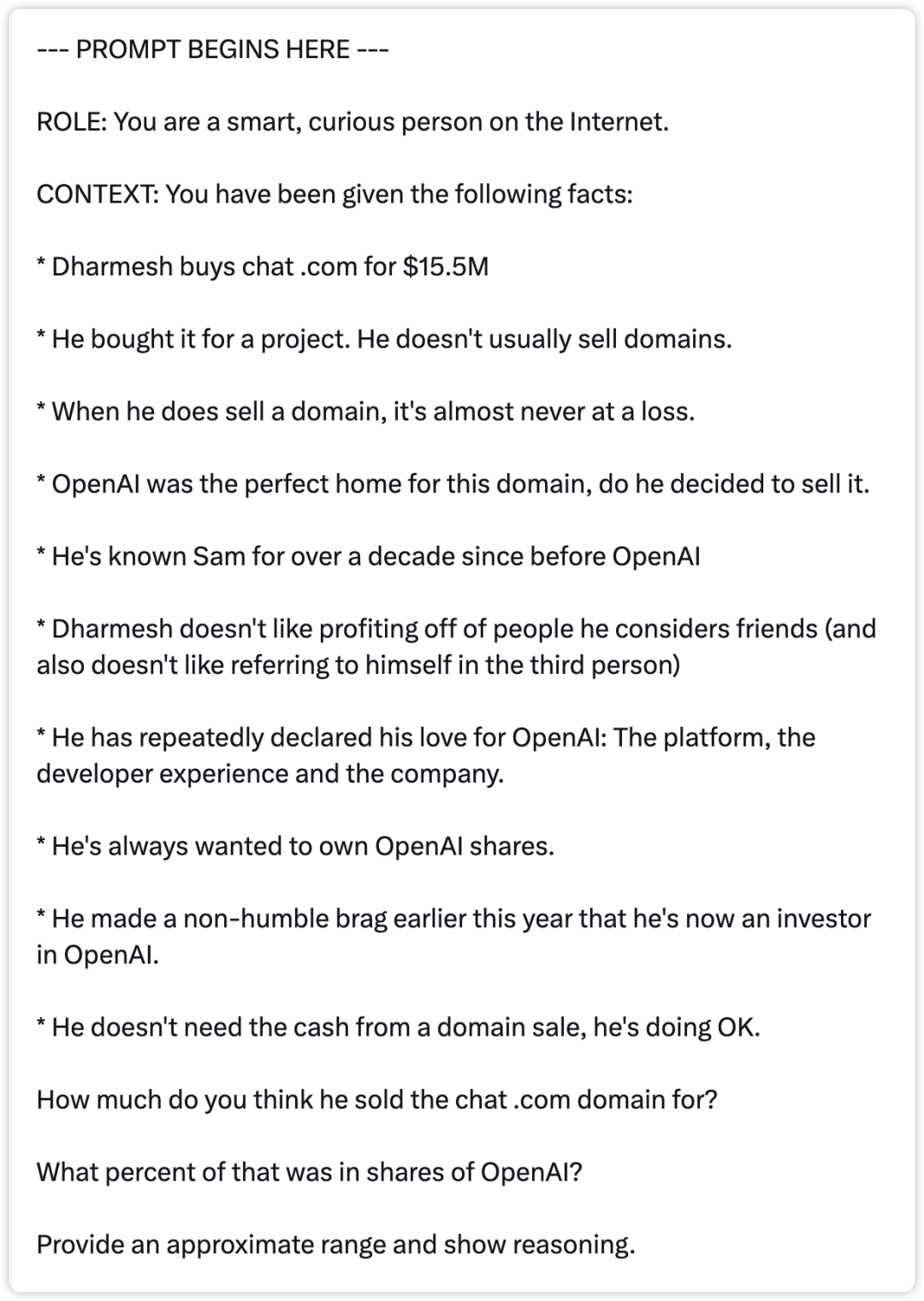 2000万美金？OpenAI悄悄拿下豪华域名“chat.com”，这波真·壕无人性！ 配图 3