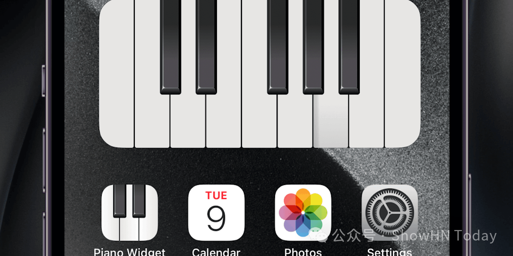 Piano Widget