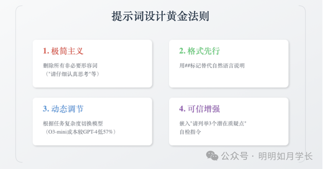 告别链式思考：新一代 AI 推理模型的提示词设计革命 配图 4