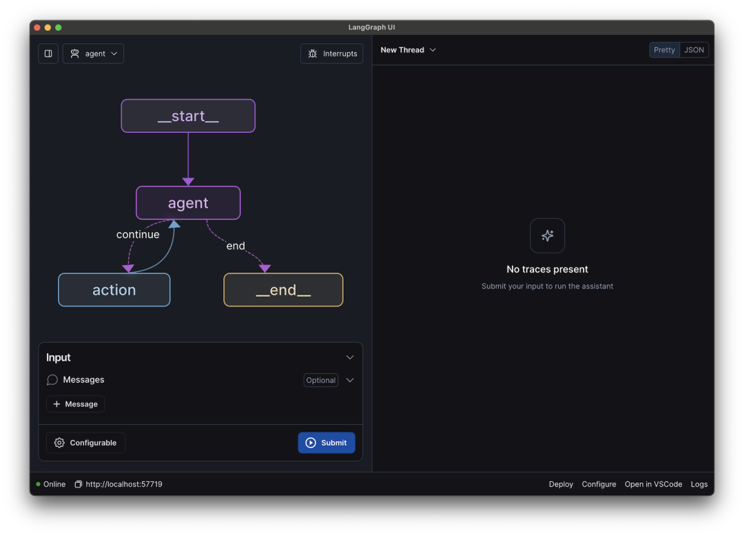 LangChain 推出 LangGraph Studio：首款用于可视化、交互和调试复杂代理应用的代理 IDE 配图 3