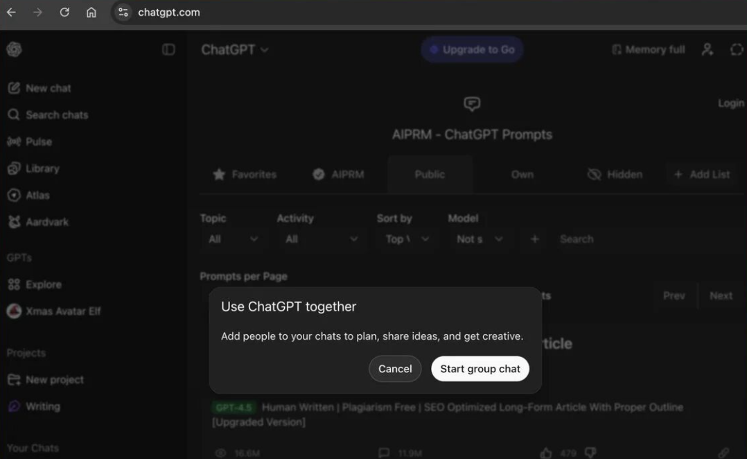 OpenAI 将推出群聊功能，终于要对 Slack 下手了 配图 3