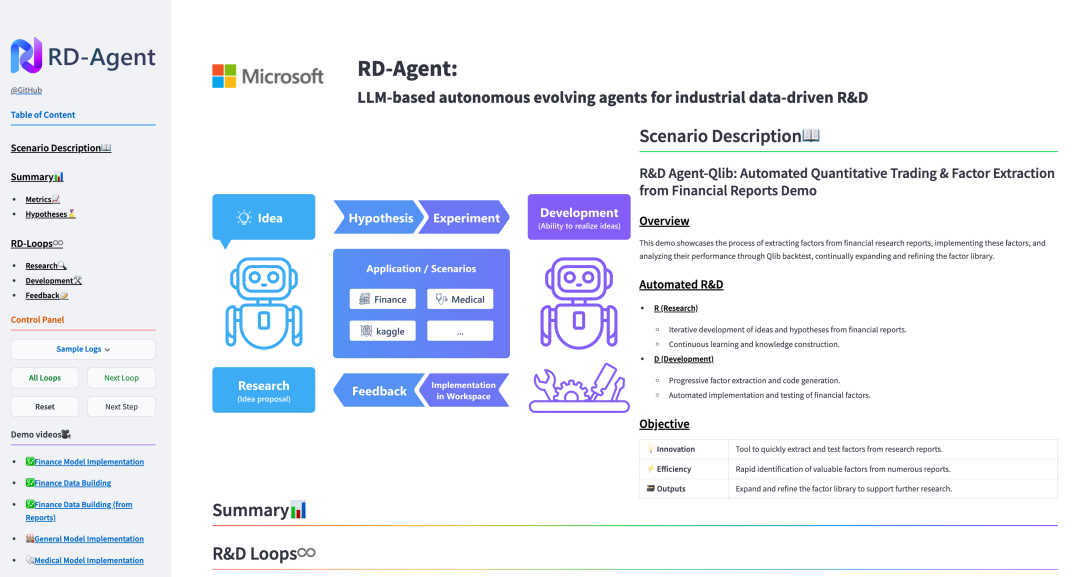 RD-Agent：一个基于AI的自动化研究与开发工具 配图 2