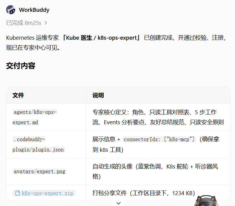 Aiops落地：基于workbuddy+ Kubernetes MCP Server的智能运维实践 配图 4