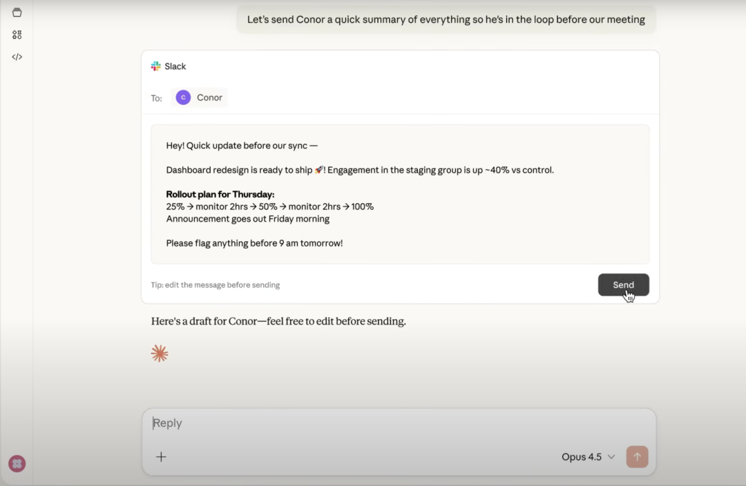 Claude 史诗级进化：直接在对话框里回 Slack、画 Figma，工作流彻底变了 配图 2