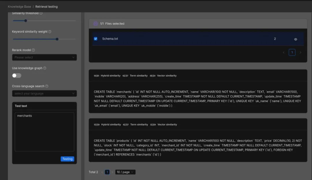 RAGFlow 实践：SQL Assistant 工作流搭建 配图 7