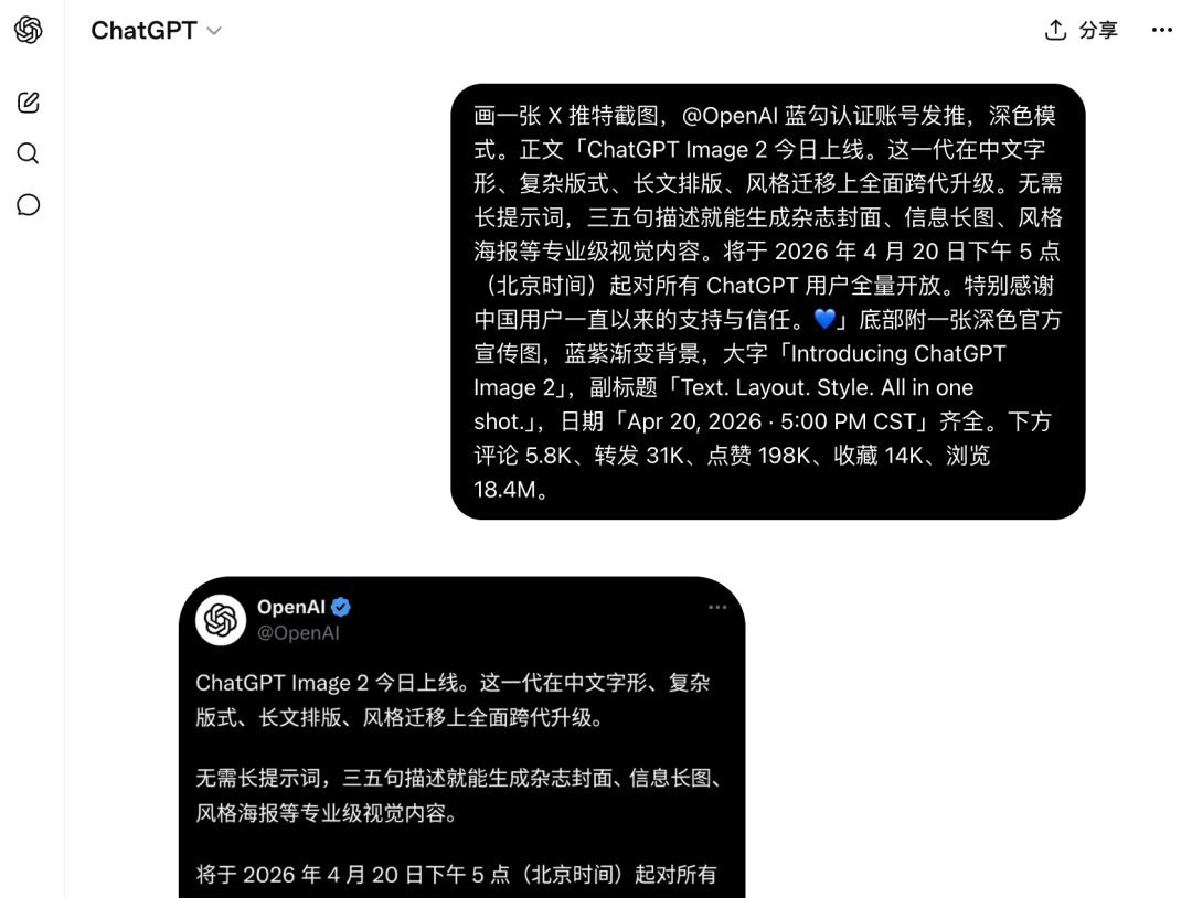 GPT-Image-2 全量上线，中文顶到爆，50+ Case 生图实测 配图 2