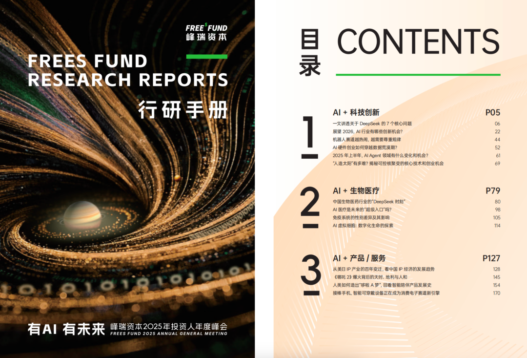 峰瑞资本李丰2025年年终分享：AI投资的逻辑与展望