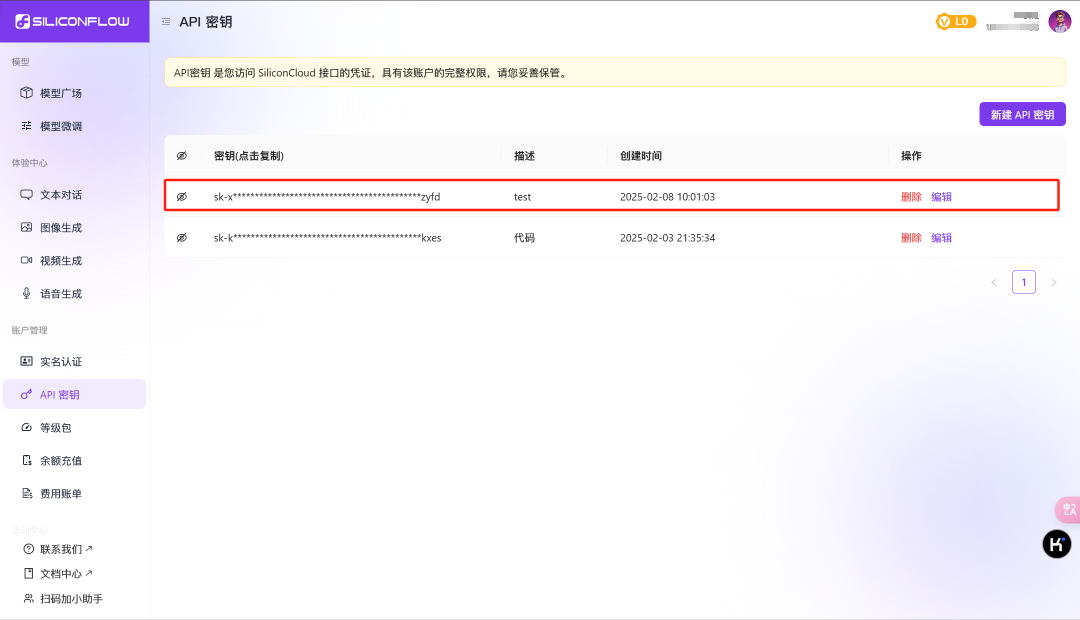 申请API-KEY，通过接口使用DeepSeek服务 配图 10